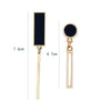 Black Hanging Long Earrings for Women Triangle Square Statement Drop Earrings Boucle Oreille Jewelry - Image 32