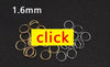 Stainless Steel Hoop Earrings with 3 mm to 5 mm Bands in Multiple Sizes - Image 28