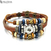 7 Colors Strand Adjustable Interchangeable 190 Leather Bangle Fit 12mm 18mm Snap Button Bracelet Charm Jewelry Women Men - Image 17