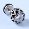 1Pair Punk Gothic Earrings Steel Retro Ear Studs Tragus Helix Cartilage Lobe Women Man Body Piercing Jewelry - Image 22