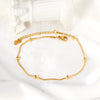 Vintage Ball Beads Charm Snake Chain Anklets Foot Bracelets Women Golden Plated Stainless Steel Summer Beach Jewelry - Image 4