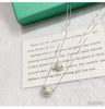 Modian Classic Lovely Tiny Frosted Ball Pendant Necklace for Women 925 Sterling Silver Box Chain Two Style Fine Jewelry