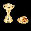 Brooch crystal jewelry Golden Dragon maple leaf bullet Brooch men's shirt Wedding Suit Lapel Badge Pin gift - Image 37