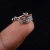 Stainless Steel Cartilage Cuff Earring with 0.8 mm Gauge and 8 mm Shaft - Image 42