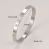 Stainless Steel Cuff Bangle with Crystal Details in Multiple Designs - Image 17