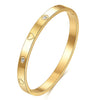 Nibastar Hollow Star Bracelets Bangles For Women Stainless Steel Sweet Romantic Bracelet Rose Gold Color Jewelry Gift - Image 7