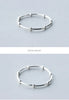 Modian 925 Sterling Silver Beads For Women Adjustable Silver Bracelets Bangles for Women Sterling Silver Fine  Jewelry