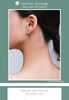 Modian Pure 925 Sterling Silver Hearts Shape Simple Elegant Hoop Earrings Romantic Charm Ear For Women Wedding Statement Jewelry
