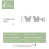Brilliant Star Butterfly and Snowflake Stud Earrings in Multiple Designs - Image 20