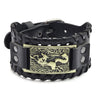 Totem Design Wide Leather Pirate Compass Bracelet Men's Bracelet Celtic Viking Jewelry Compass Bracelet Accessories Party Gifts - Image 28