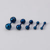 5Pcs 2.5/3/4/5/6mm Balls Cartilage Helix Ear Piercings Tragus Ball Studs Surgical Steel Barbell Earring Body Jewelry 16G - Image 20