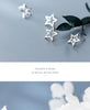 Modian Classic Sterling Silver 925 Simple Star Stud Earring for Women Gift Anti-Allergy Ear Pin Fine Jewelry Accessories