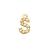 7x8mm Brass Cubic Zirconia Crystal 26 Letter Charms Pendants for Women Necklace Earring Jewelry Accessories Model - Image 11