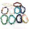 Multicolor Stone Chip Bracelet with Elastic Cord - Image 3