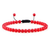 Adjustable 4 mm Beaded Stretch Bracelet in Multiple Color Styles - Image 28