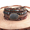 Bohemian Jewelry Boho Bracelet Mixed Stones And Charm Handma Wrap Bracelets Gift - Image 13