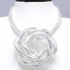 Flexible Twisted Iron Necklace in Multiple Colors - Image 12