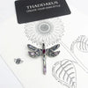 Pendant Dragonfly Butterfly Hummingbird Wings Heart Snake Tree Tooth Bus Knot Snow Spring Jewelry Bohemia Gift For Women Men - Image 4