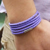 Unisex Multilayer Interlaced Faux Leather Cuff Bangle Wristband Bracelet Jewelry - Image 11