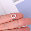 1 Pcs Crystal Zircon Hoop Earrings for Women Rainbow Cartilage Helix Tragus Earring Stud Body Piercing Jewelry - Image 34