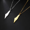 Map Outline Pendant Necklace with 45 cm Stainless Steel Chain - Image 1