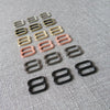 1 Pcs 15mm Nickle Metal D O Ring Belt Straps Slider Side Release Buckle Spring Snap Hook For Dog Collar Leash Harness Accessory - Image 3