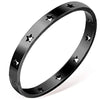 Nibastar Hollow Star Bracelets Bangles For Women Stainless Steel Sweet Romantic Bracelet Rose Gold Color Jewelry Gift - Image 14