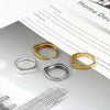 Silver Rings for Women Vintage Wedding Jewelry Large Adjustable Antique Rings - Image 3