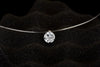 Sumeng Personality Square Imitation Pearl Crystal Zircon Necklace Invisible Transparent Fishing Line Necklace Women - Image 15