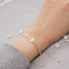 Simple Thin Bracelet Shell A-Z Initial Letter Charm Bracelets Jewelry for Women Gold Color Miyuki Beads - Image 2