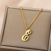 Dainty Initial Letter Necklaces For Women Gold Color Minimalist Stainless Steel Initial Necklace Wedding Jewelry Gift - Image 39