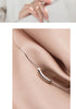 Modian Brands Classic Sliver Beads Pendant Necklace for Women 925 Sterling Silver Link Snake Chain Fine Jewelry Bijoux