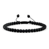 Adjustable 4 mm Beaded Stretch Bracelet in Multiple Color Styles - Image 8