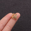1Pc 10mm Fake Piercing Jewelry Adjustable Helix Cartilage Conch Cz Ear Cuff No Piercing Conch Cuff Earring - Image 11