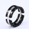 Unique Deformation Kissing Fish Ring for Men Stainless Steel Engraved Forever Rings Male Wedding Band BR - Image 7