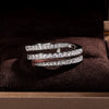 Surround Shaped Finger Rings for Women Shiny Crystal CZ Marriage Party Bridal Rings Statement Jewelry Whole - Image 2