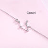 Silver Color 12 Constellation Zodiac Charm Bracelet For Women Birthday Gift Cubic Zircon Bracelet Jewelry S - Image 11