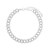 Chunky Metal Chain Anklet For Women Men Rhinestone Gold Silver Color Cuban Foot Bracelet Punk Hip Hop Rock Jewelry - Image 14