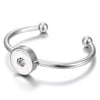 Snaps Jewelry Stainless Steel Snap Button Bracelet Cuff Bangle for Women Men Fit 12mm 18mm Snap Buttons Interchangeable Jewelry - Image 11
