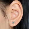 2pcs Gold Plated Steel Earring Studs for Ear Piercing Gun Birthstone CZ Ear Stud Earrings Studs Tragus Cartilage Body Jewelry - Image 37