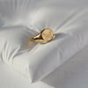 Stainless Steel Pvd Gold Plated Engraved Butterfly Peony Flower Signet Rings For Women Ring Jewelry - Image 7