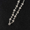 Rhinestone Necklace and Drop Earring Set in Multiple Color Styles - Image 23