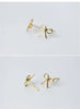 Modian Charm Gold Color Bowknot Earrings for Women 100% 925 Sterling Silver Simple Exquisite Stud Ear Jewelry Bijoux
