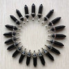 24pcs/lot Good Quality Assorted Stone Mixed Pillar Charms Chakra Pendants for Necklaces Making - Image 11