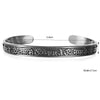 Viking Style Titanium Steel Bracelets Jewelry Pulseira Accessories Men Women Punk Rhombus Cuff Bangles for Boys Men - Image 26