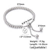 Zodiac Pendent Beads Chain Bracelets for Women Stainless Steel Charm Bracelet Aries Pisces Gemini Aquarius Taurus - Image 16