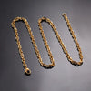 1 Piece Width 3mm Stainless Steel Double Cable Square Chain Men Women Necklace Jewelry Length 21-80cm - Image 4
