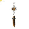Csja Stone Pendant Merkaba Locket Pendulum Hexagonal Prism Crystal Long Pendants for Necklaces Women Jewelry - Image 18