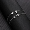 Summer A-Z Letter Initial Anklets For Women Silver Color Heart Anklet Bracelet Leg Chain Beach Party Foot Jewelry - Image 10