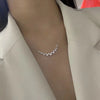 Modern Women's Necklace Elegant Accessories Party Daily Wear Versatile Jewelry Dazzling Cubic Zirconia Necklaces - Image 5